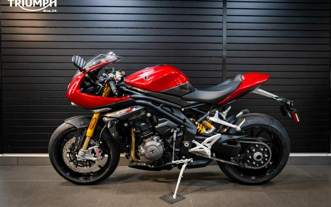 2024 Triumph Speed Triple 1200 RR Red Hopper Storm Grey