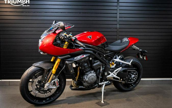 2024 Triumph Speed Triple 1200 RR Red Hopper Storm Grey