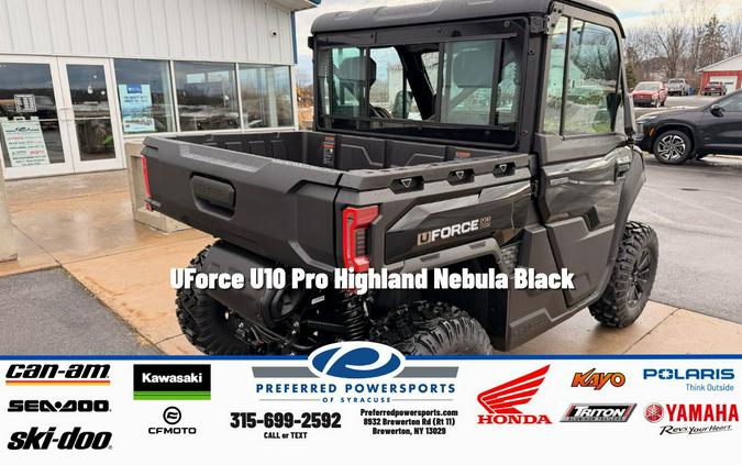 2026 CFMOTO UForce U10 Pro Highland Nebula Black