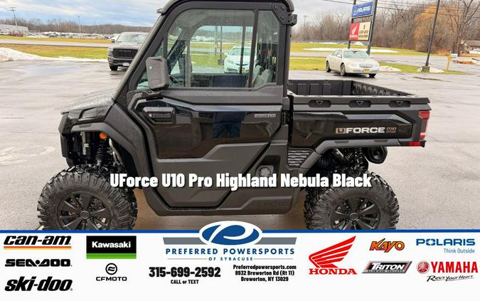 2026 CFMOTO UForce U10 Pro Highland Nebula Black