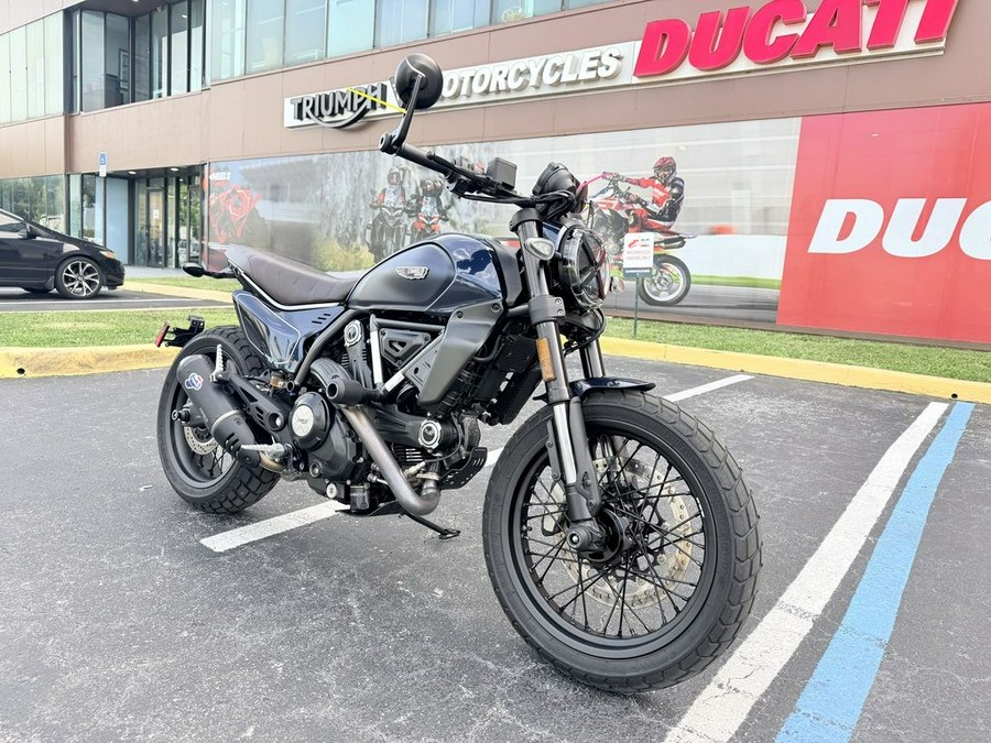 2024 Ducati Scrambler Nightshift (2G) Blue