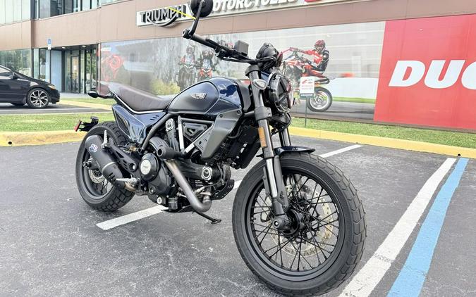 2024 Ducati Scrambler Nightshift (2G) Blue