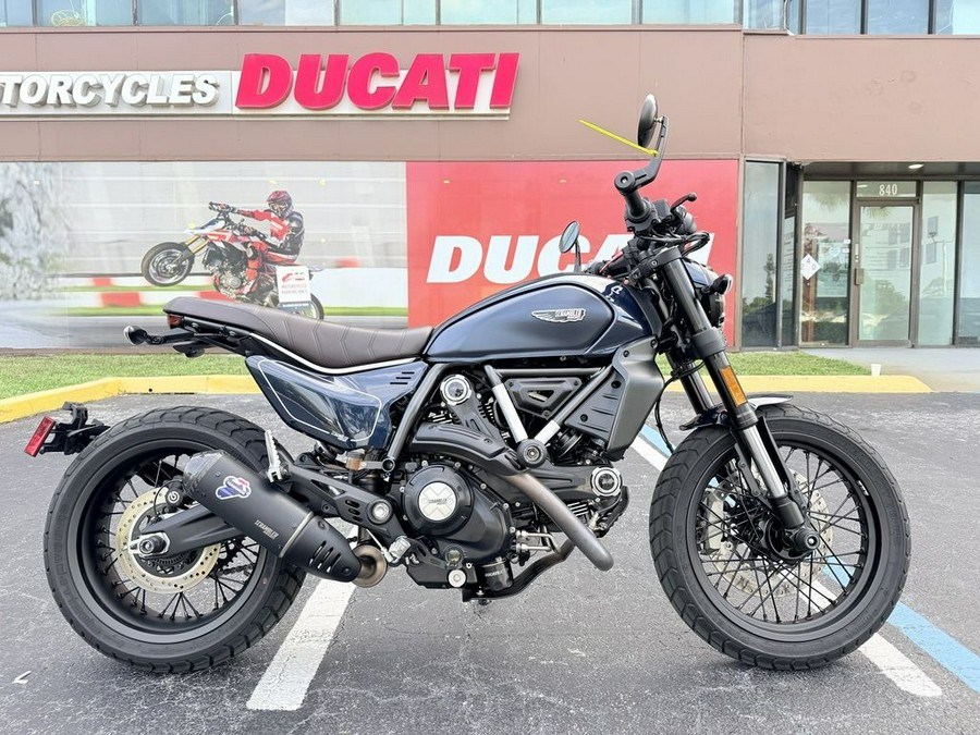 2024 Ducati Scrambler Nightshift (2G) Blue