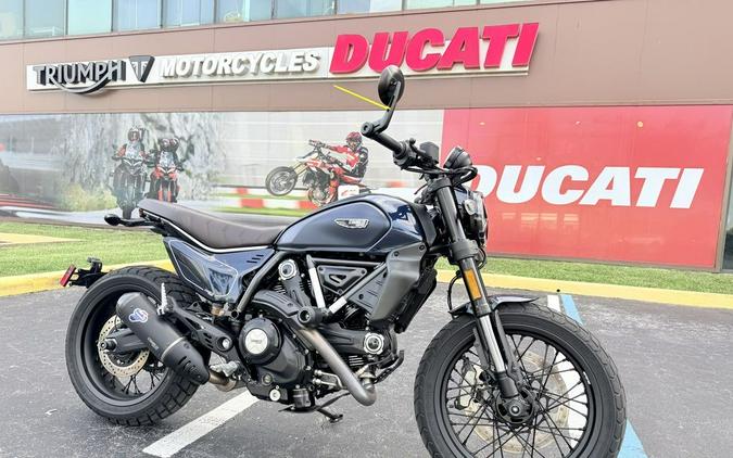 2024 Ducati Scrambler Nightshift (2G) Blue