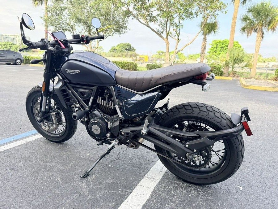 2024 Ducati Scrambler Nightshift (2G) Blue