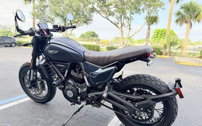 2024 Ducati Scrambler Nightshift (2G) Blue
