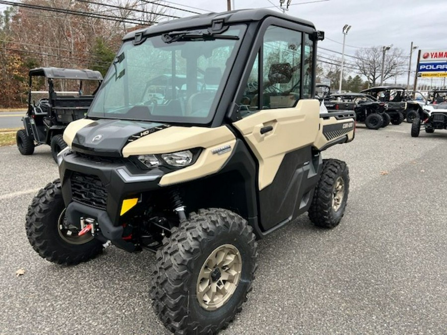 2024 Can-Am® Defender Limited HD10 Desert Tan & Timeless Black