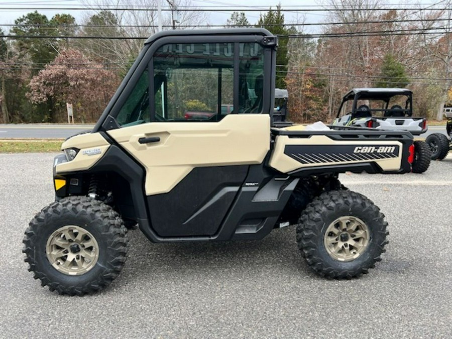 2024 Can-Am® Defender Limited HD10 Desert Tan & Timeless Black