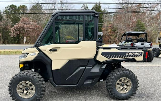 2024 Can-Am® Defender Limited HD10 Desert Tan & Timeless Black