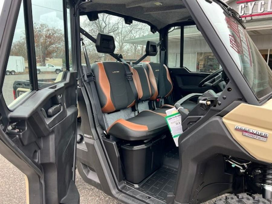 2024 Can-Am® Defender Limited HD10 Desert Tan & Timeless Black