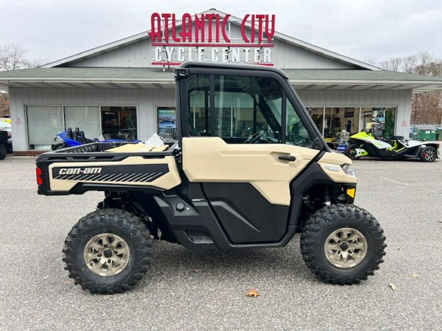 2024 Can-Am® Defender Limited HD10 Desert Tan & Timeless Black