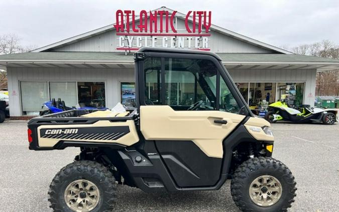 2024 Can-Am® Defender Limited HD10 Desert Tan & Timeless Black