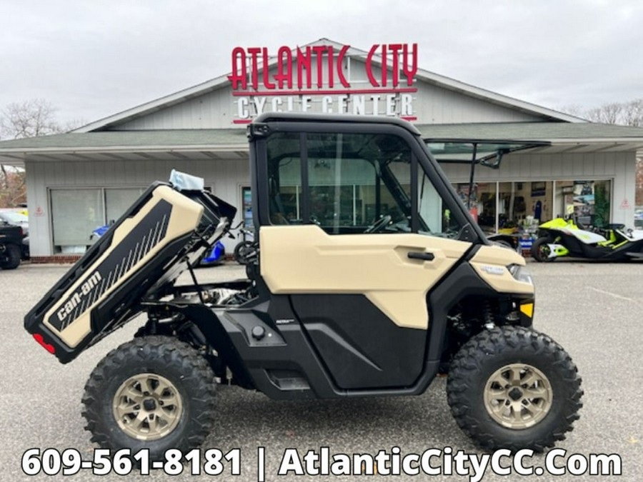 2024 Can-Am® Defender Limited HD10 Desert Tan & Timeless Black