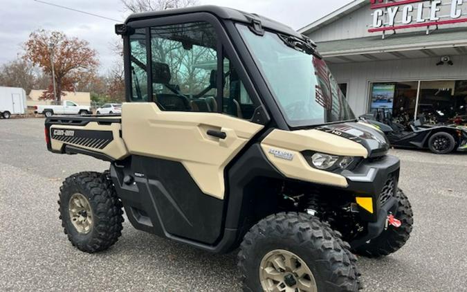 2024 Can-Am® Defender Limited HD10 Desert Tan & Timeless Black