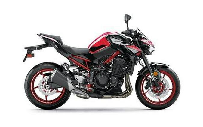 2024 Kawasaki Z900 ABS Candy Persimmon Red/Ebony