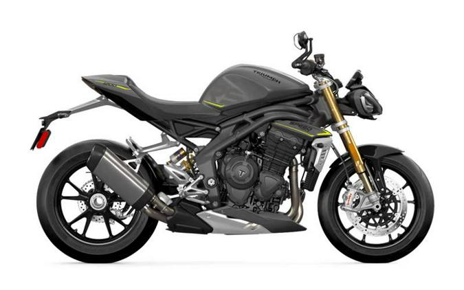 2024 Triumph Speed Triple 1200 RS Matte Silver Ice