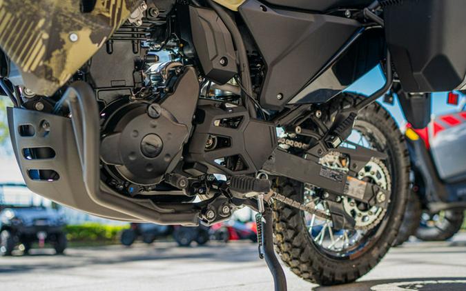 2026 Kawasaki KLR650 Adventure ABS Cypher Camo Beige