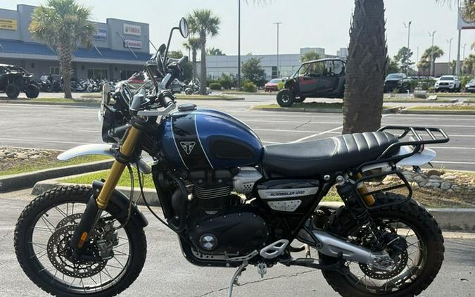 2019 Triumph Scrambler 1200 XE Cobalt Blue XE