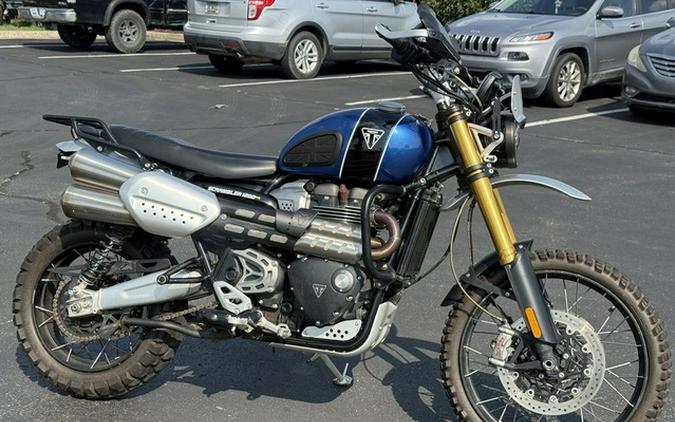 2019 Triumph Scrambler 1200 XE Cobalt Blue XE