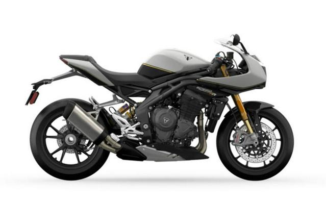 2023 Triumph Speed Triple 1200 RR Crystal White