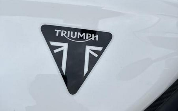 2023 Triumph Speed Triple 1200 RR Crystal White