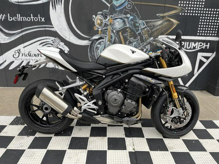 2023 Triumph Speed Triple 1200 RR Crystal White