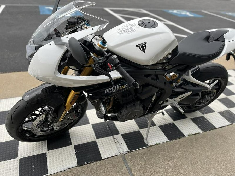 2023 Triumph Speed Triple 1200 RR Crystal White