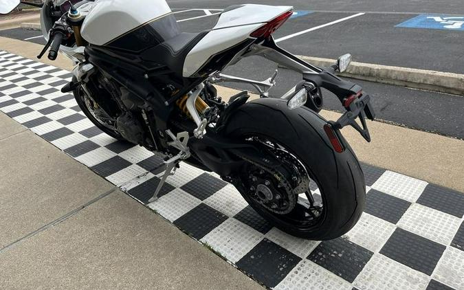 2023 Triumph Speed Triple 1200 RR Crystal White