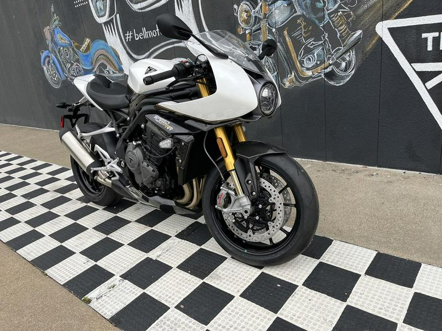 2023 Triumph Speed Triple 1200 RR Crystal White