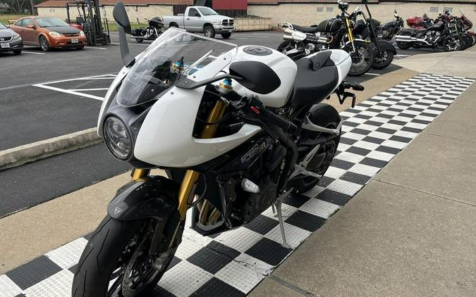 2023 Triumph Speed Triple 1200 RR Crystal White