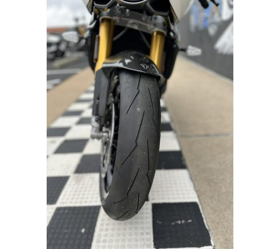 2023 Triumph Speed Triple 1200 RR Crystal White