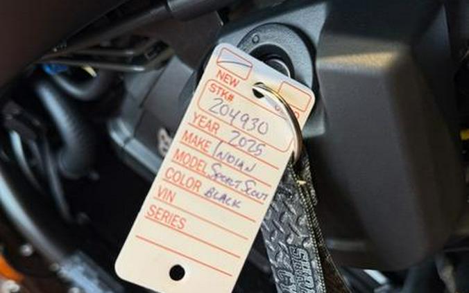 2025 Indian Motorcycle® Sport Scout® Limited Black Smoke