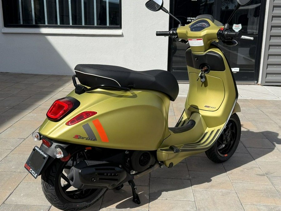 2024 Vespa Sprint 150 S