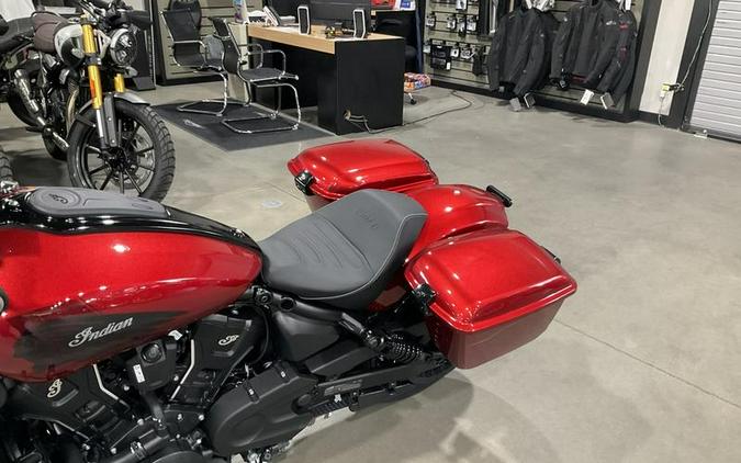 2026 Indian Motorcycle® Sport Scout RT Sunset Red Metallic