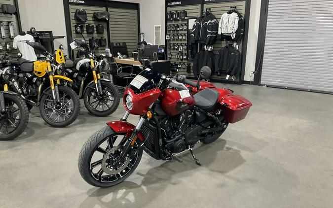 2026 Indian Motorcycle® Sport Scout RT Sunset Red Metallic