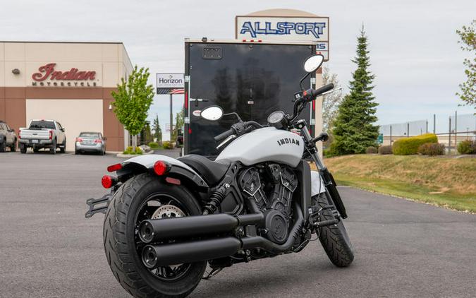 2024 Indian Motorcycle® Scout® Bobber Sixty ABS Ghost White Metallic