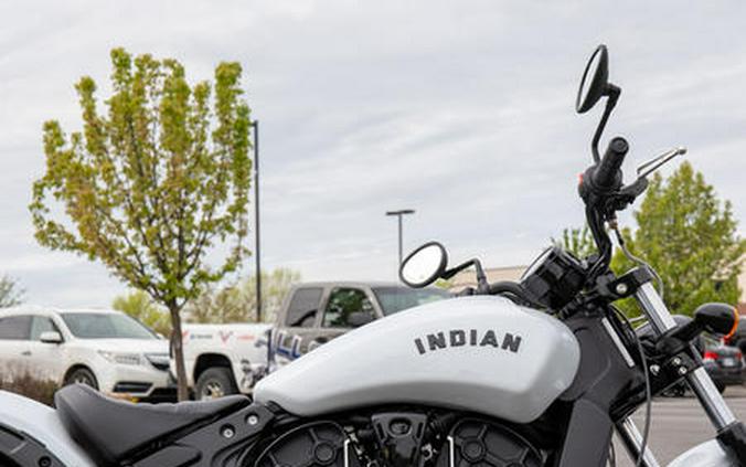 2024 Indian Motorcycle® Scout® Bobber Sixty ABS Ghost White Metallic