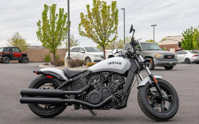 2024 Indian Motorcycle® Scout® Bobber Sixty ABS Ghost White Metallic