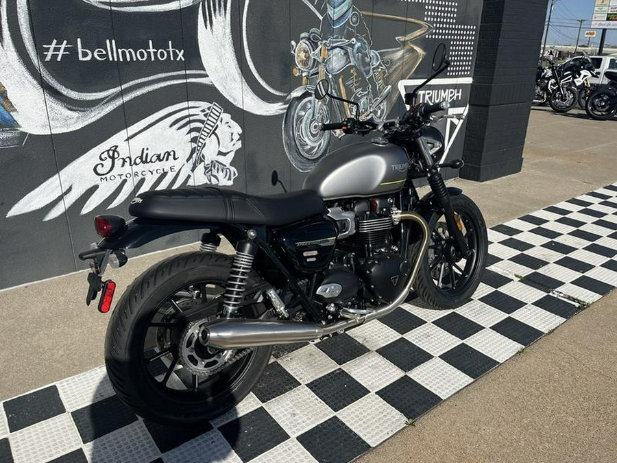 2023 Triumph Speed Twin 900 Matte Silver Ice