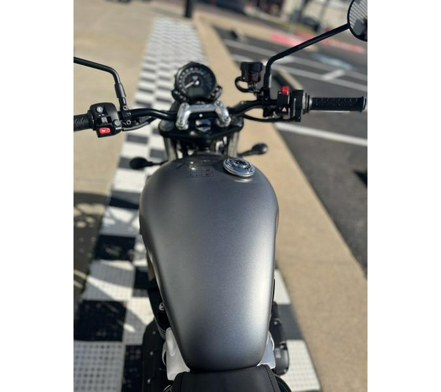 2023 Triumph Speed Twin 900 Matte Silver Ice