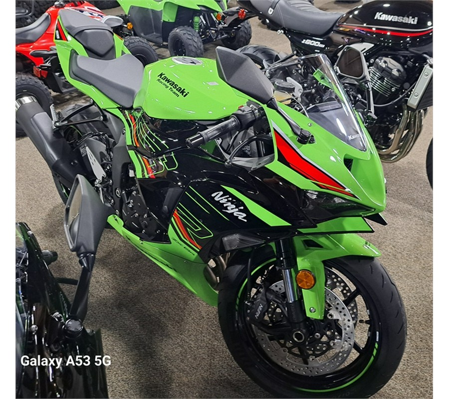 2024 Kawasaki Ninja ZX-6R KRT Edition