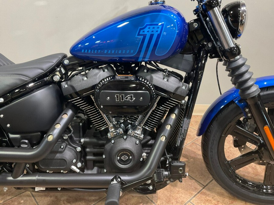 2024 Harley-Davidson®FXBBS Street Bob® 114 Blue Burst