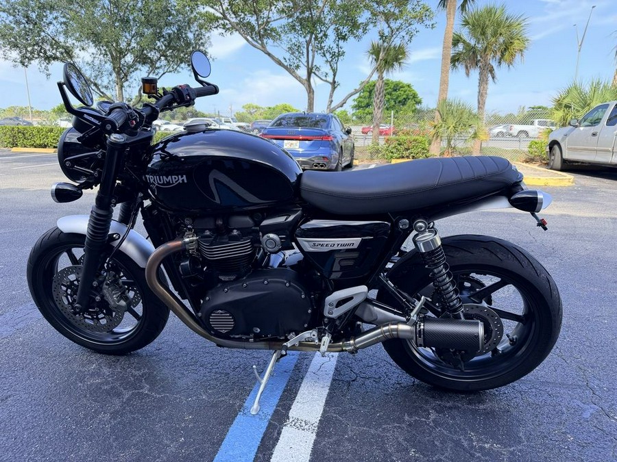 2019 Triumph Speed Twin Jet Black