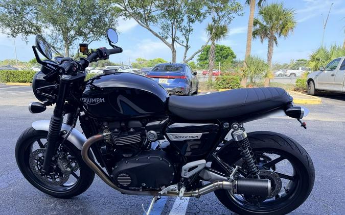 2019 Triumph Speed Twin Jet Black
