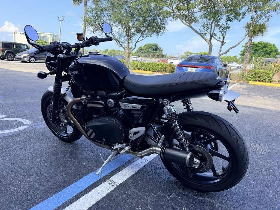 2019 Triumph Speed Twin Jet Black