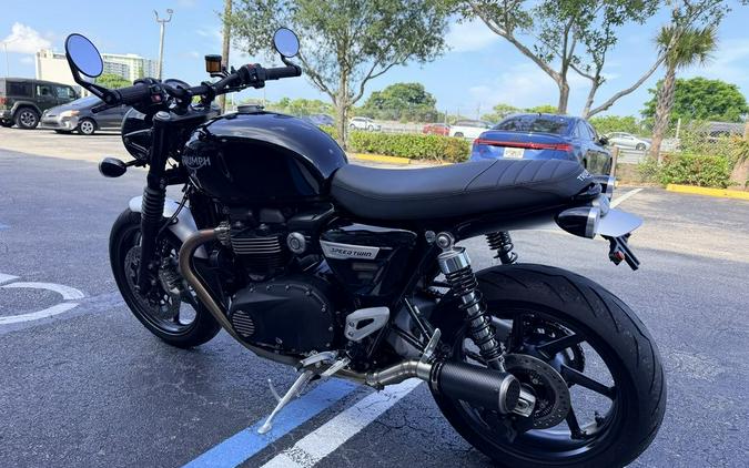2019 Triumph Speed Twin Jet Black