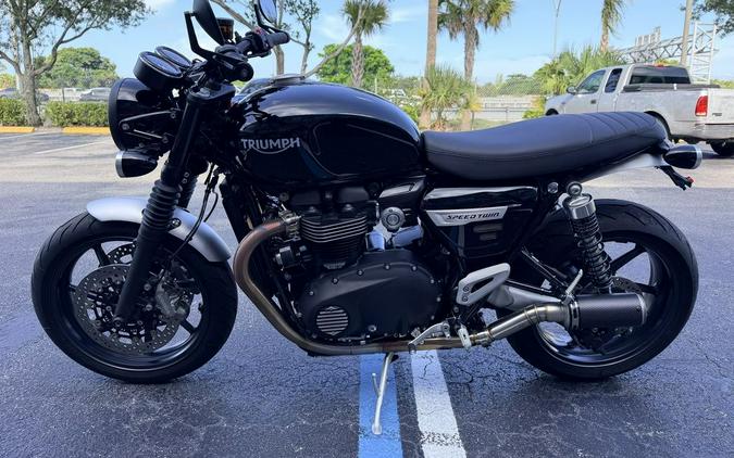 2019 Triumph Speed Twin Jet Black