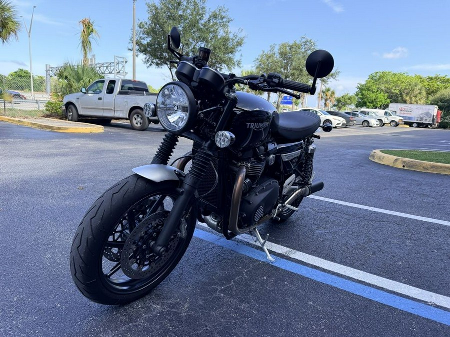 2019 Triumph Speed Twin Jet Black