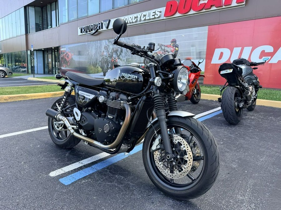 2019 Triumph Speed Twin Jet Black