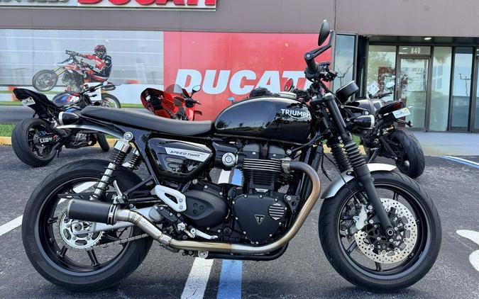 2019 Triumph Speed Twin Jet Black